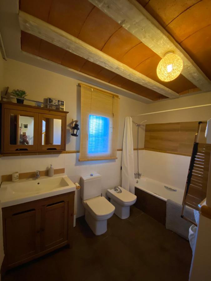 Villa Moli Den Burch Santa Eulalia de Ronsaná Esterno foto